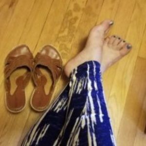 Well Worn Mossimo Wedge with Leather Size 6